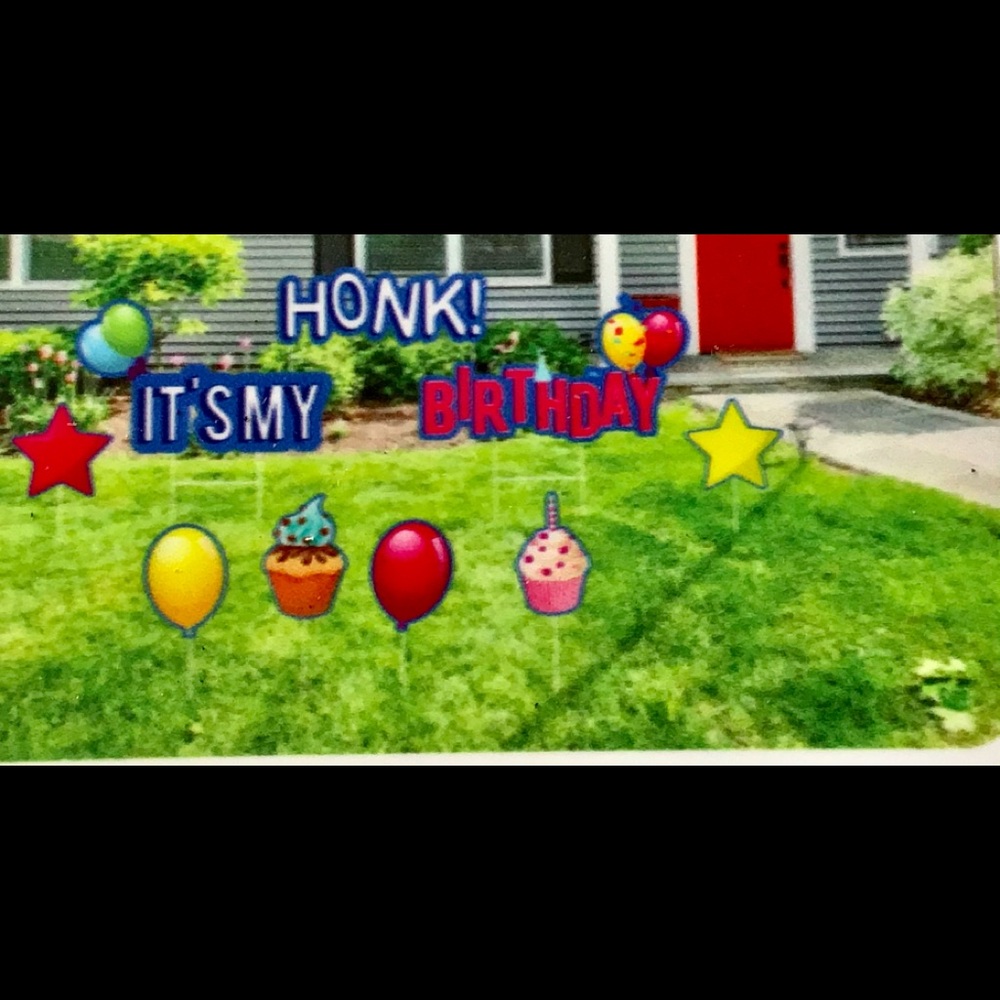 Happy Birthday Sign